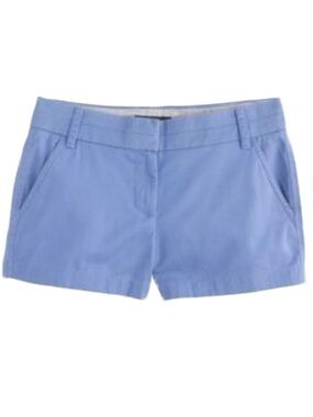 J. Crew Periwinkle Blue Broken In Chino Classic Twill Shorts Pockets Style 21760